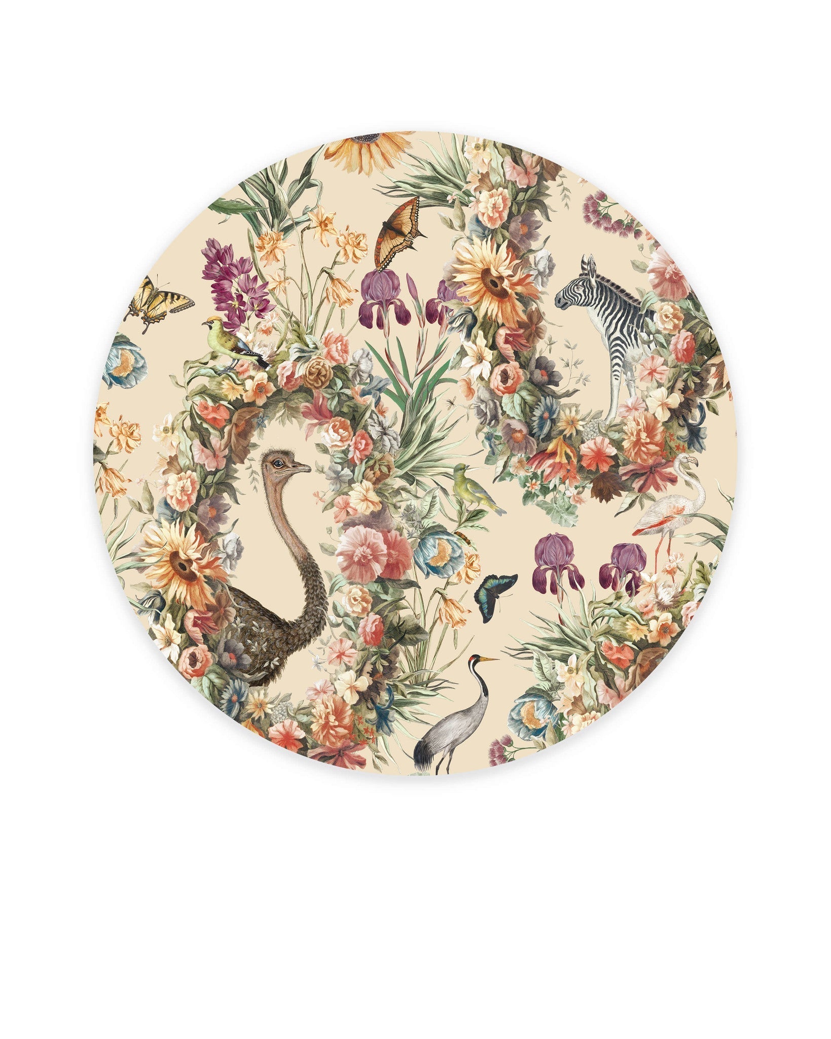 Creative Lab Amsterdam Never Ending Story Wallpaper Circle Mural-Beaumonde