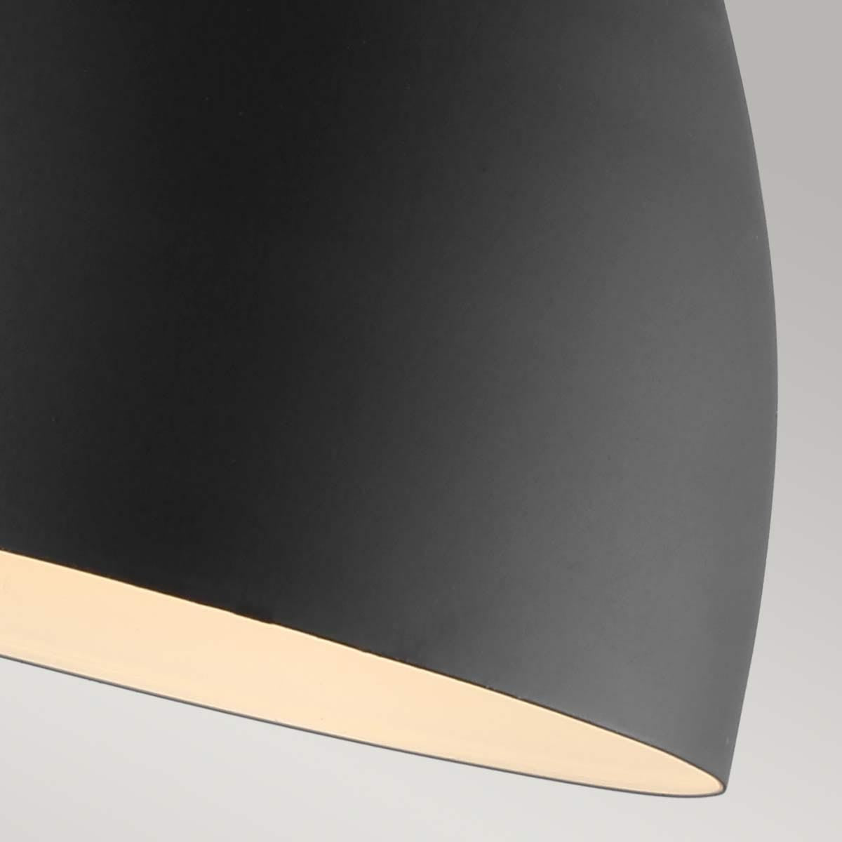 Elstead Lighting Feiss Joan 1 Light Wall Light - Midnight Black & Burnished Brass-FE-JOAN1-MB-5024005391616-Beaumonde