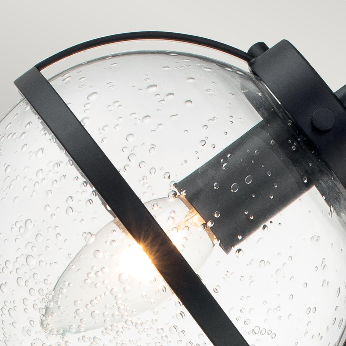 Elstead Lighting Hinkley Hollis 3 Light Wall Light - Clear/Black-HK-HOLLIS3-C-BK-BATH-5024005560111-Beaumonde