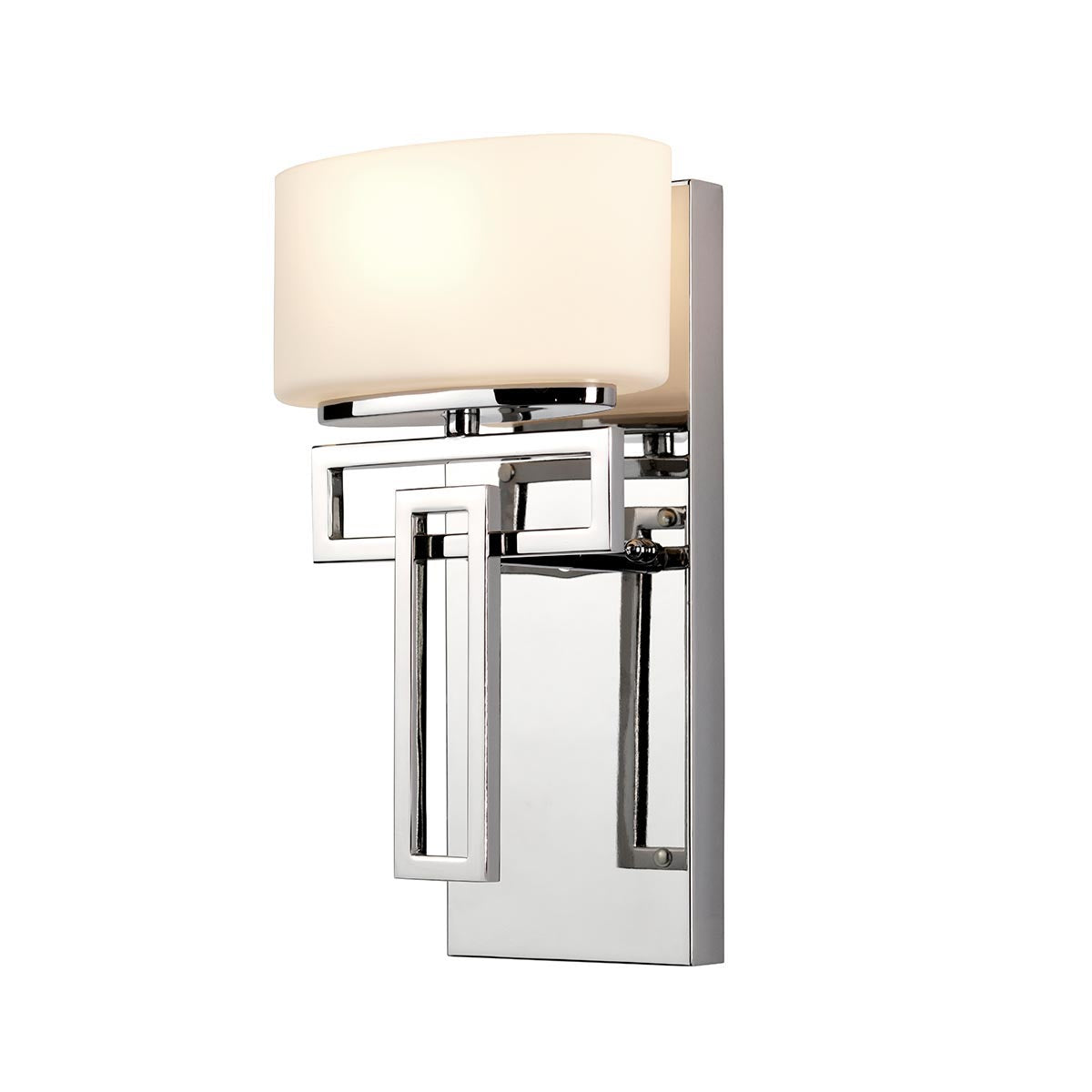 Elstead Lighting Hinkley Lanza 1 Light Wall Light-HK-LANZA1-BATH-5024005251910-Beaumonde
