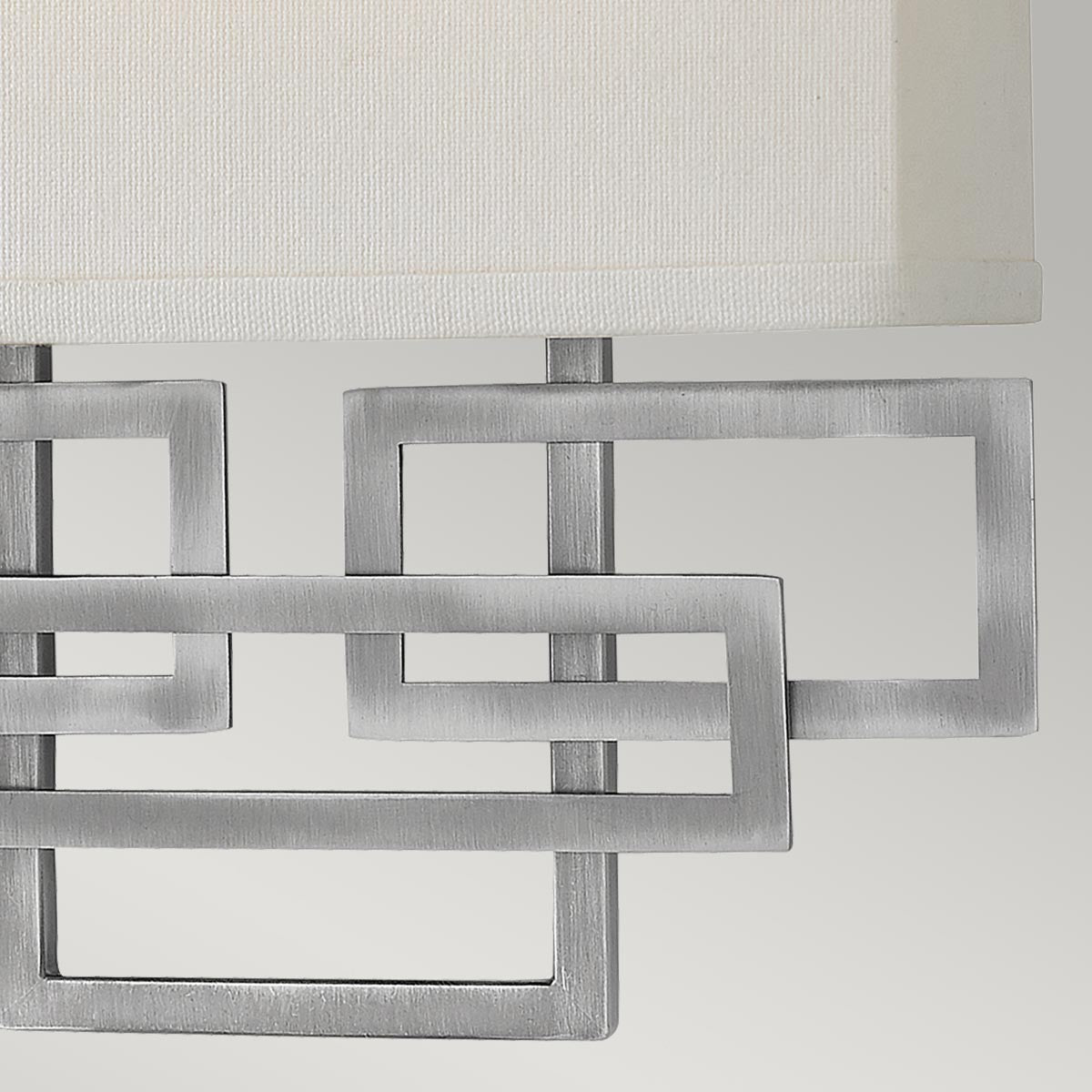 Elstead Lighting Hinkley Lanza 2 Light Wall Light - Antique Nickel-HK-LANZA2-AN-5024005333913-Beaumonde