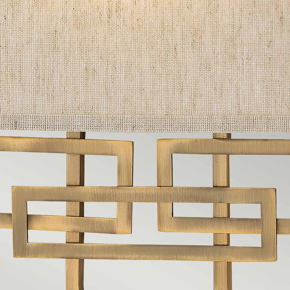 Elstead Lighting Hinkley Lanza 2 Light Wall Light - Brushed Bronze-HK-LANZA2-BR-5024005334019-Beaumonde