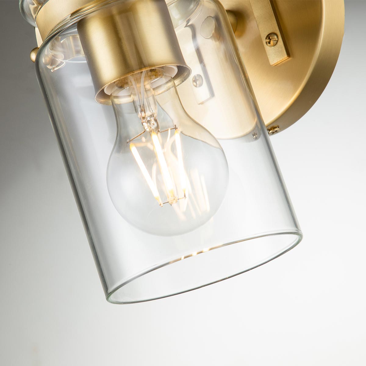 Elstead Lighting Kichler Brinley 1 Light Wall Light-KL-BRINLEY1-BB-5024005000068-Beaumonde
