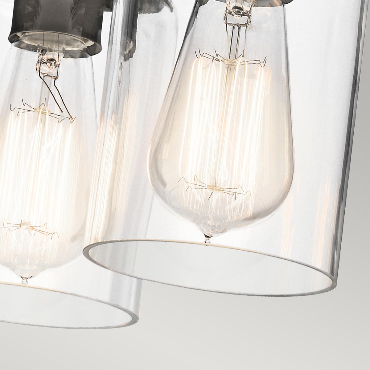 Elstead Lighting Kichler Brinley 3 Light Flush Mount - Olde Bronze-KL-BRINLEY-F-OZ-5024005293811-Beaumonde