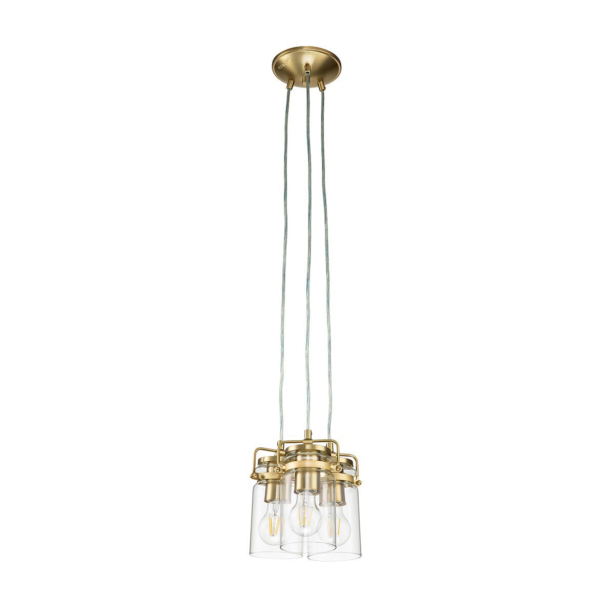 Elstead Lighting Kichler Brinley 3 Light Pendant-KL-BRINLEY3-BB-5024005000075-Beaumonde