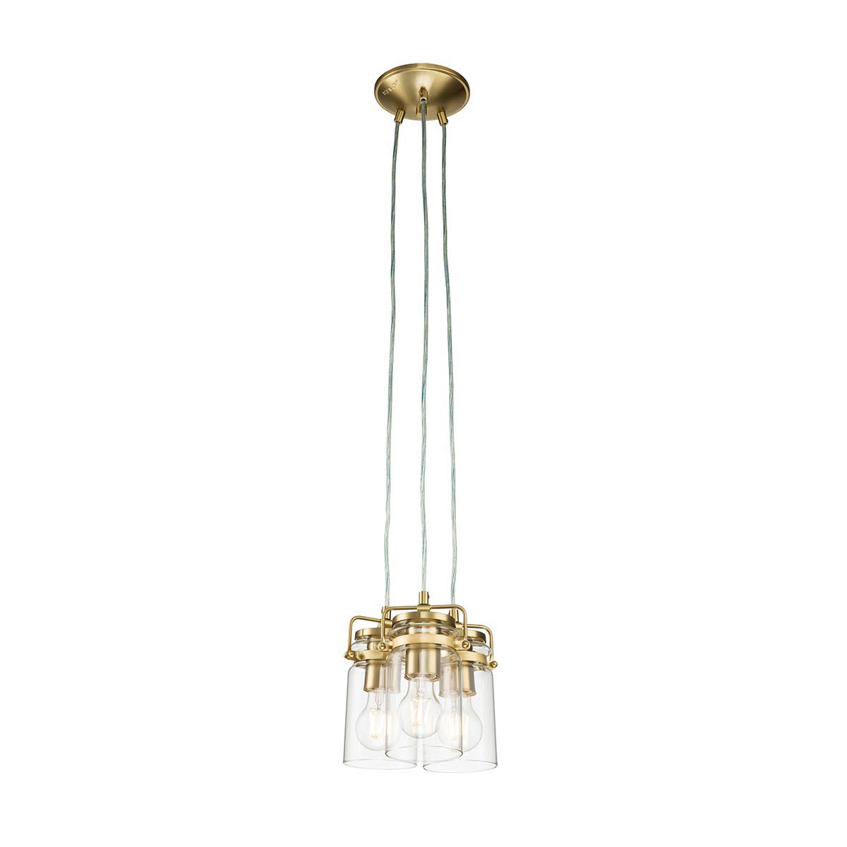 Elstead Lighting Kichler Brinley 3 Light Pendant-KL-BRINLEY3-BB-5024005000075-Beaumonde
