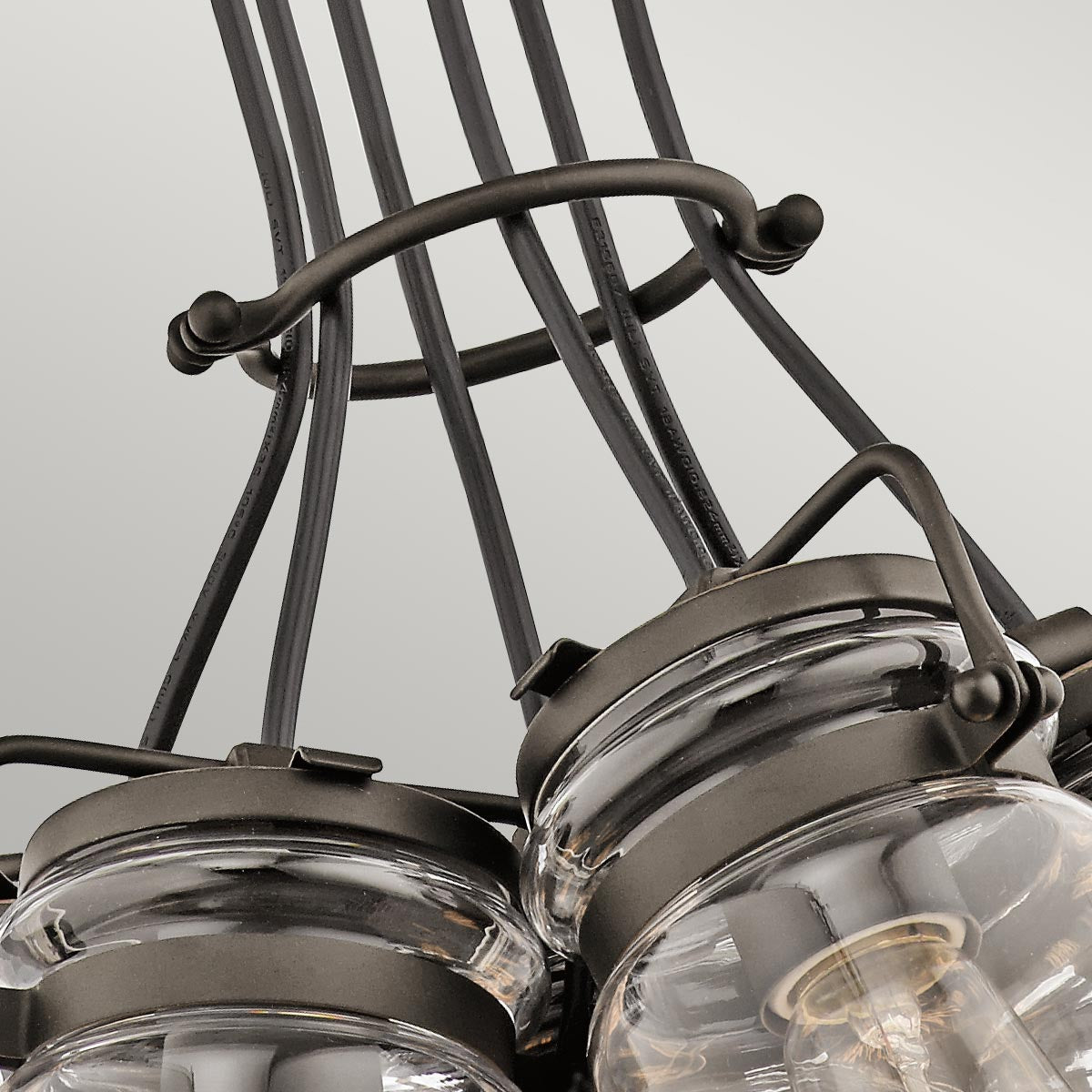 Elstead Lighting Kichler Brinley 6 Light Pendant - Olde Bronze-KL-BRINLEY6-OZ-5024005231318-Beaumonde