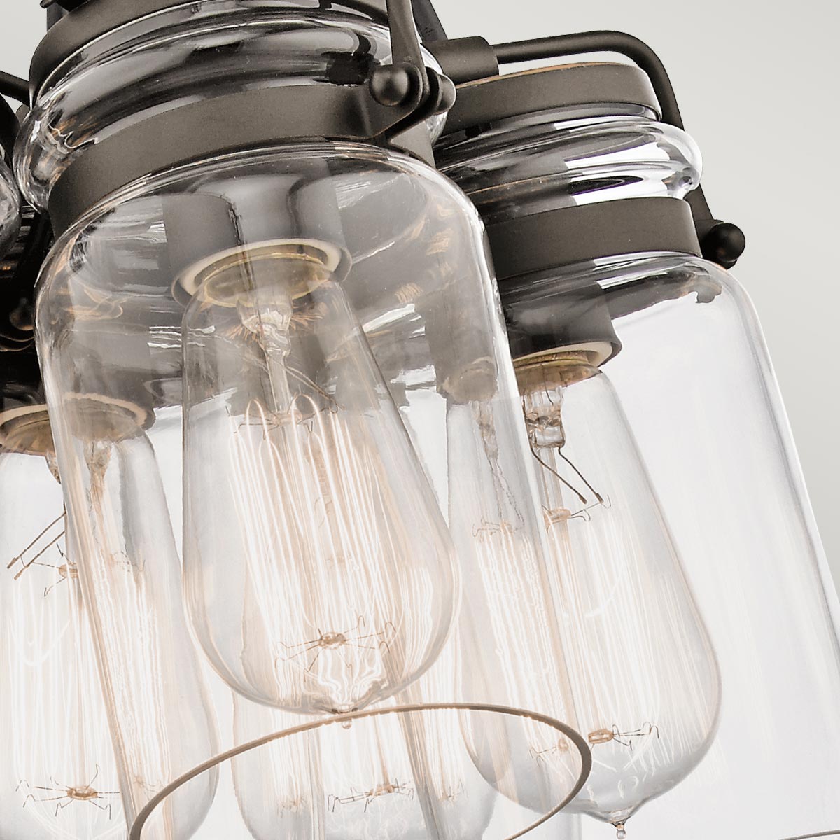 Elstead Lighting Kichler Brinley 6 Light Pendant - Olde Bronze-KL-BRINLEY6-OZ-5024005231318-Beaumonde