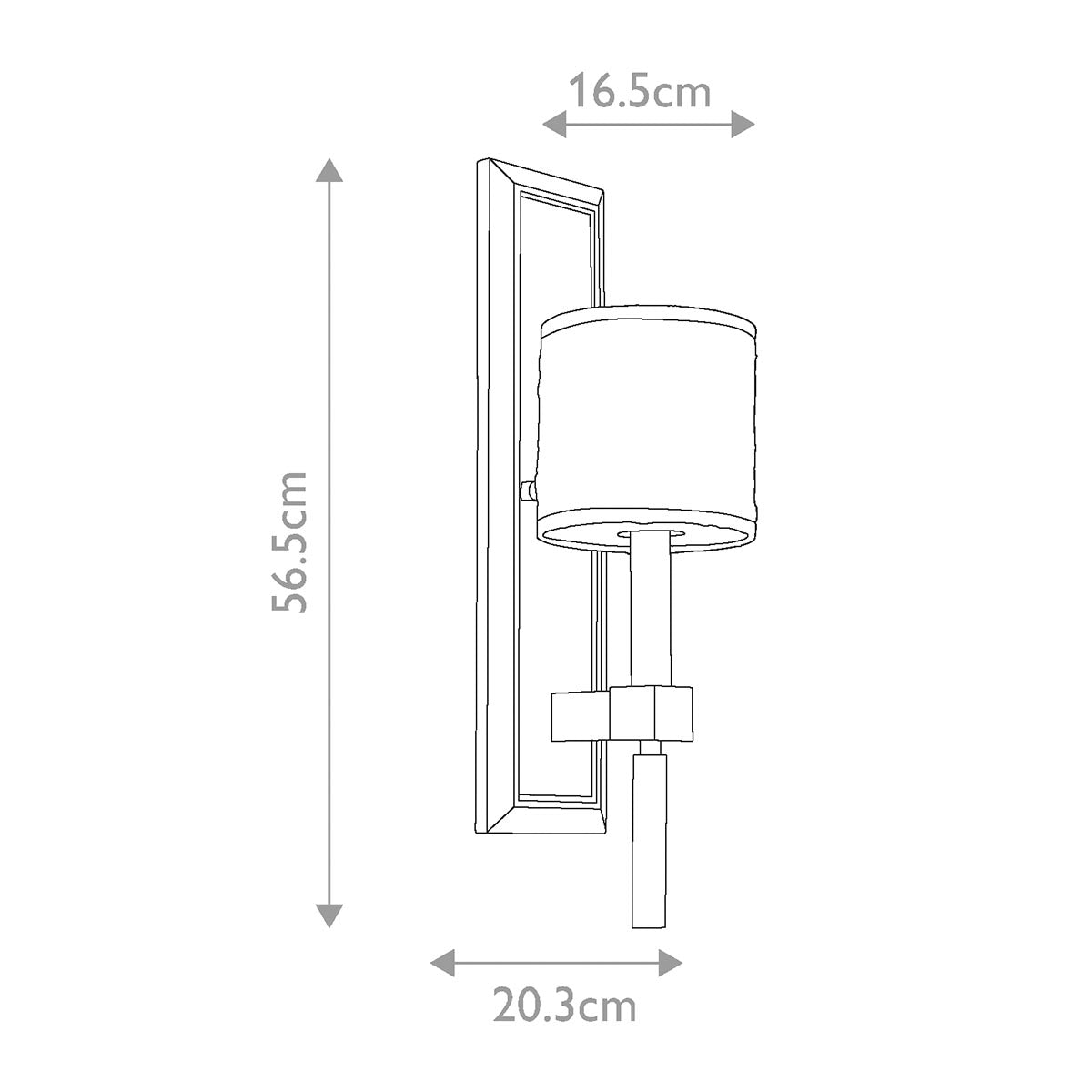 Elstead Lighting Kichler Celestial 1 Light Wall Light-KL-CELESTIAL1-5024005232018-Beaumonde