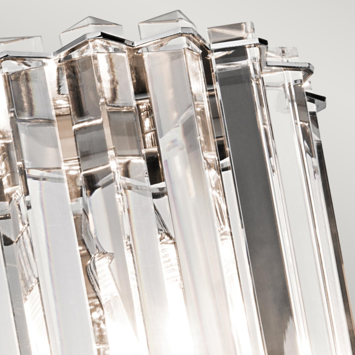 Elstead Lighting Kichler Crystal Skye 2 Light Wall Light-KL-CRYSTAL-SKYE2-5024005232612-Beaumonde