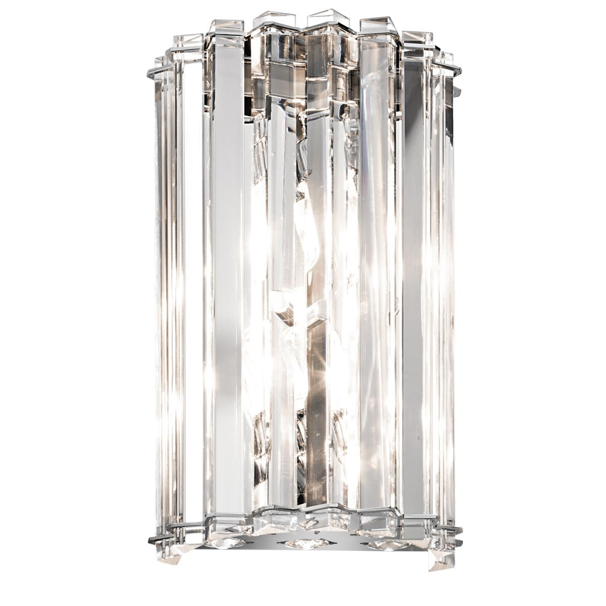 Elstead Lighting Kichler Crystal Skye 2 Light Wall Light-KL-CRYSTAL-SKYE2-5024005232612-Beaumonde