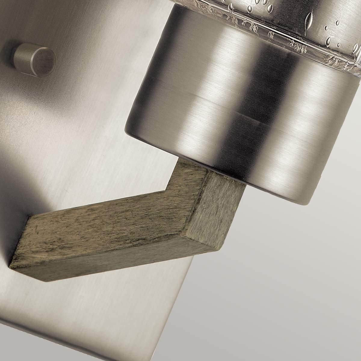 Elstead Lighting Kichler Deryn 1 Light Wall Light - Antique Grey-KL-DERYN1-DAG-5024005571414-Beaumonde