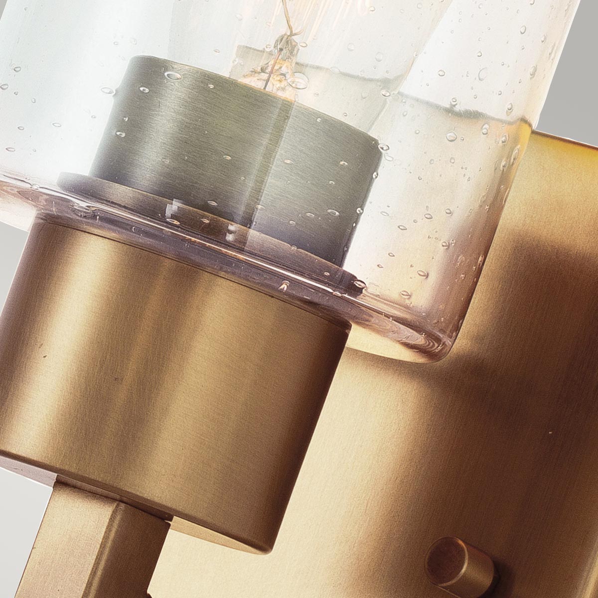 Elstead Lighting Kichler Deryn 1 Light Wall Light - Brass-KL-DERYN1-NBR-5024005571513-Beaumonde