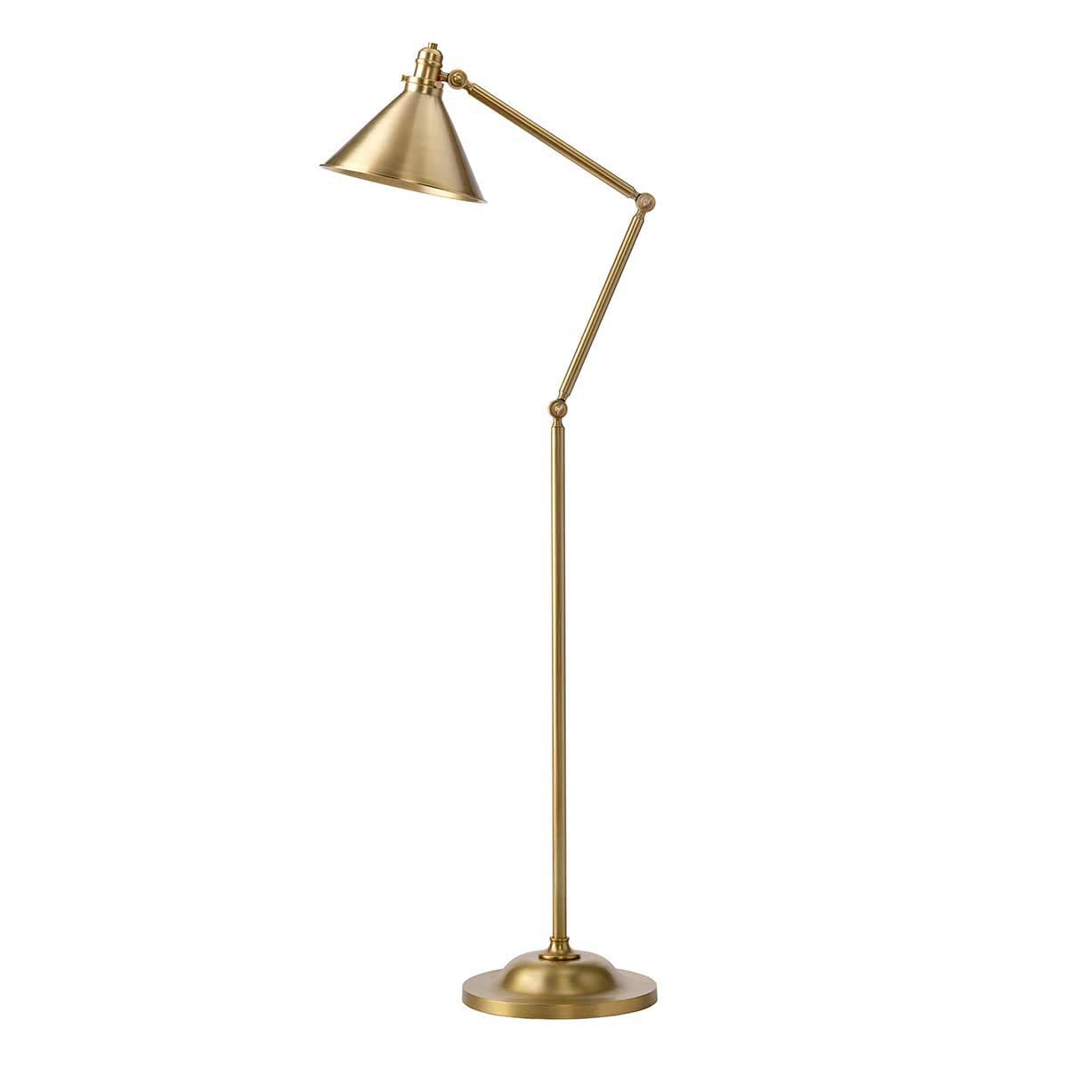 Elstead Lighting Provence 1 Light Floor Lamp - Aged Brass-PV-FL-AB-5024005370604-Beaumonde