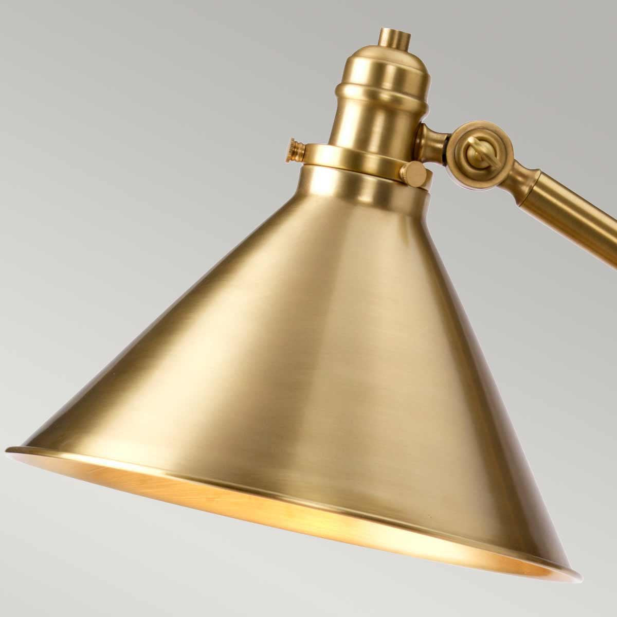 Elstead Lighting Provence 1 Light Floor Lamp - Aged Brass-PV-FL-AB-5024005370604-Beaumonde