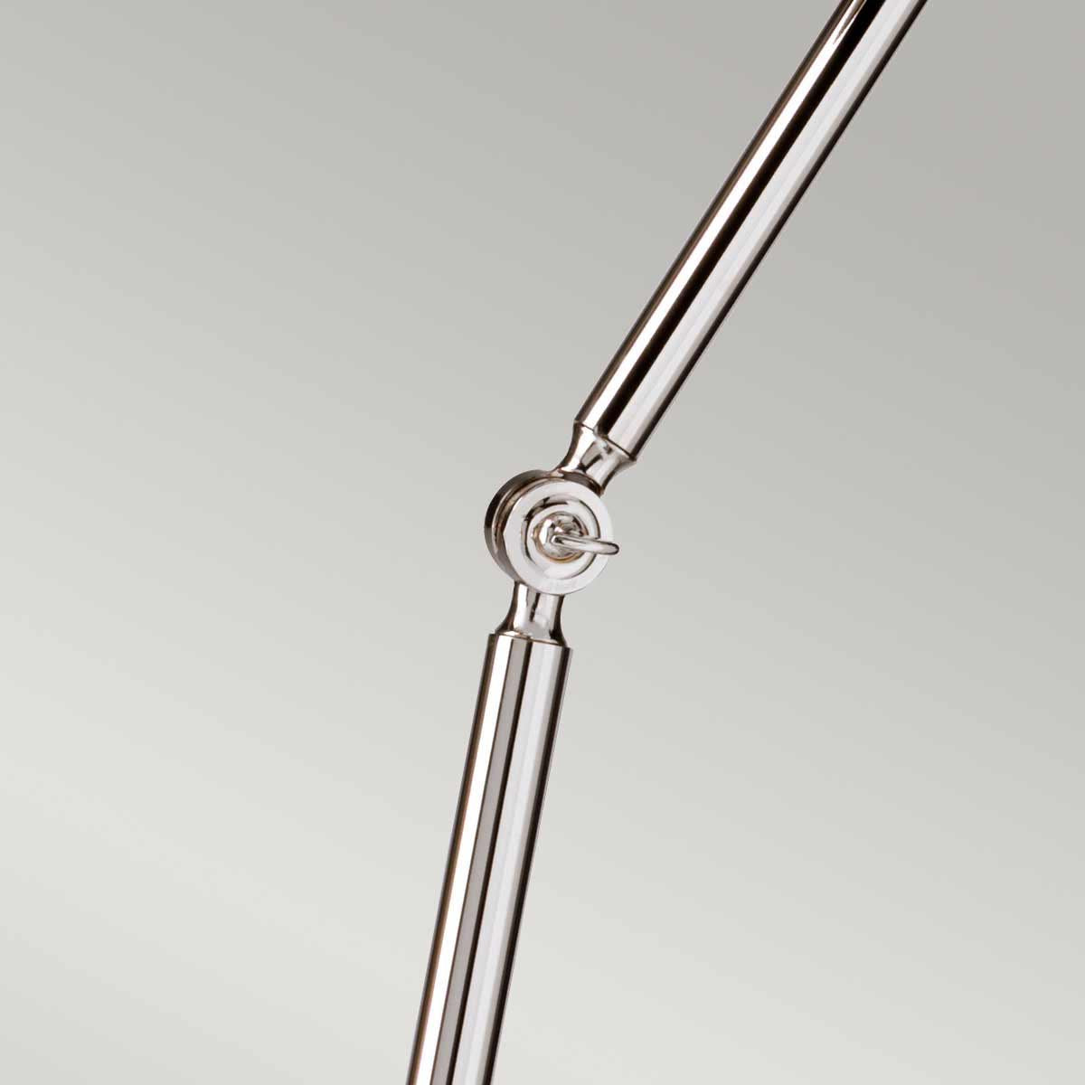 Elstead Lighting Provence 1 Light Floor Lamp - Polished Nickel-PV-FL-PN-5024005372301-Beaumonde