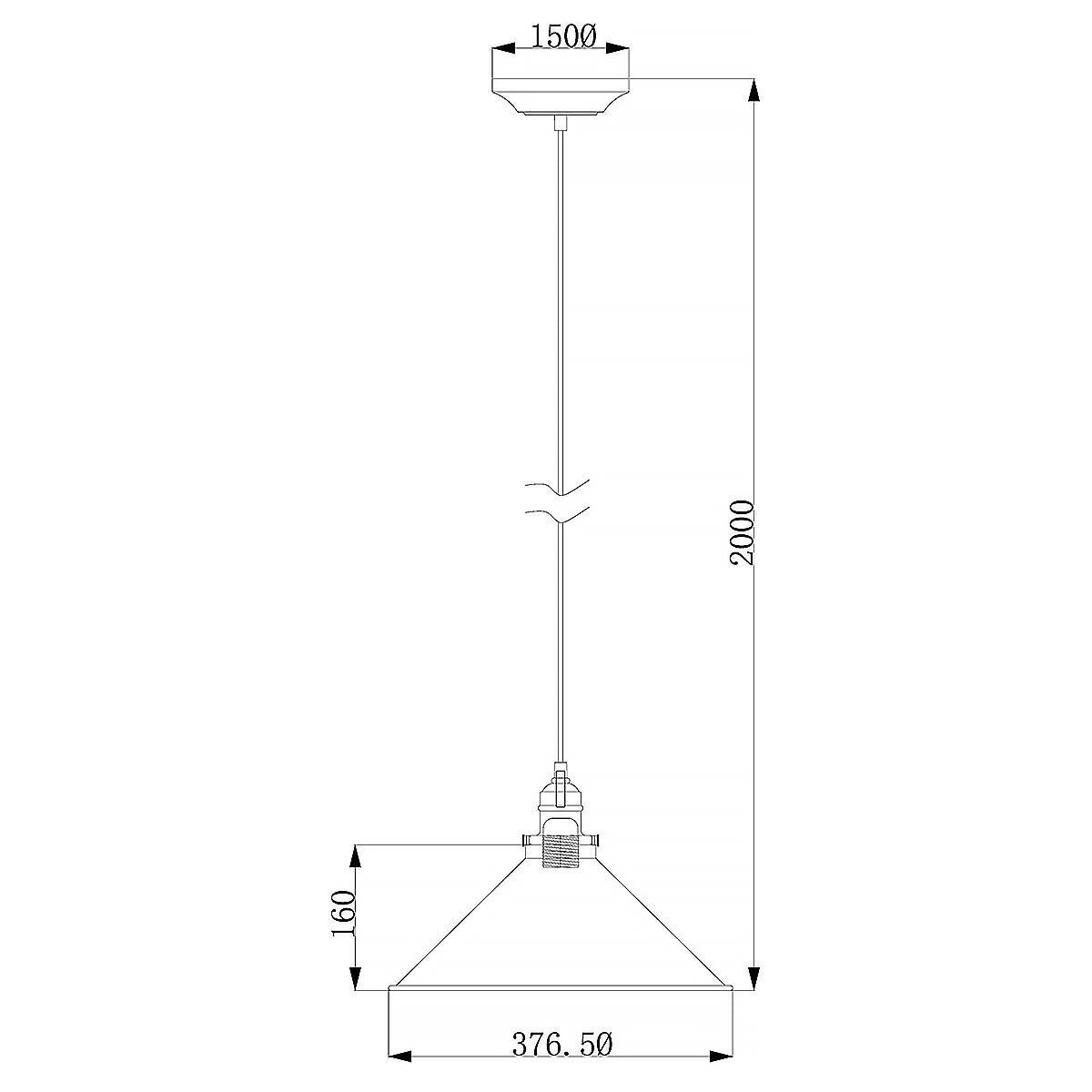 Elstead Lighting Provence 1 Light Pendant - Polished Nickel-PV-SP-PN-5024005370505-Beaumonde