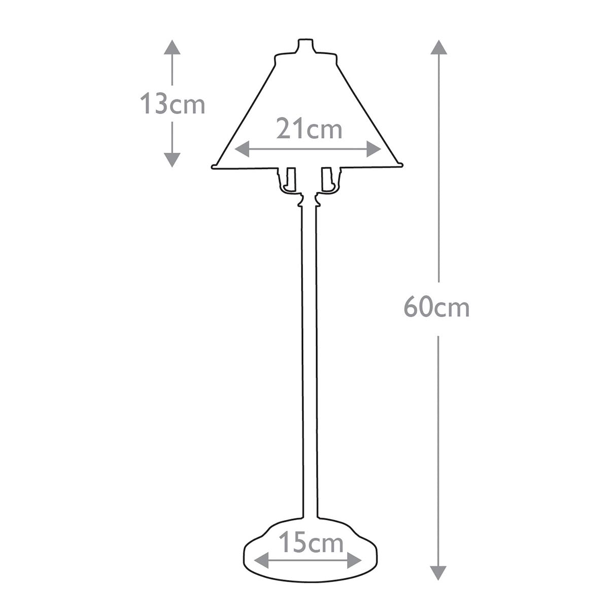 Elstead Lighting Provence 1 Light Stick Lamp - Old Bronze-PV-SL-OB-5024005272014-Beaumonde
