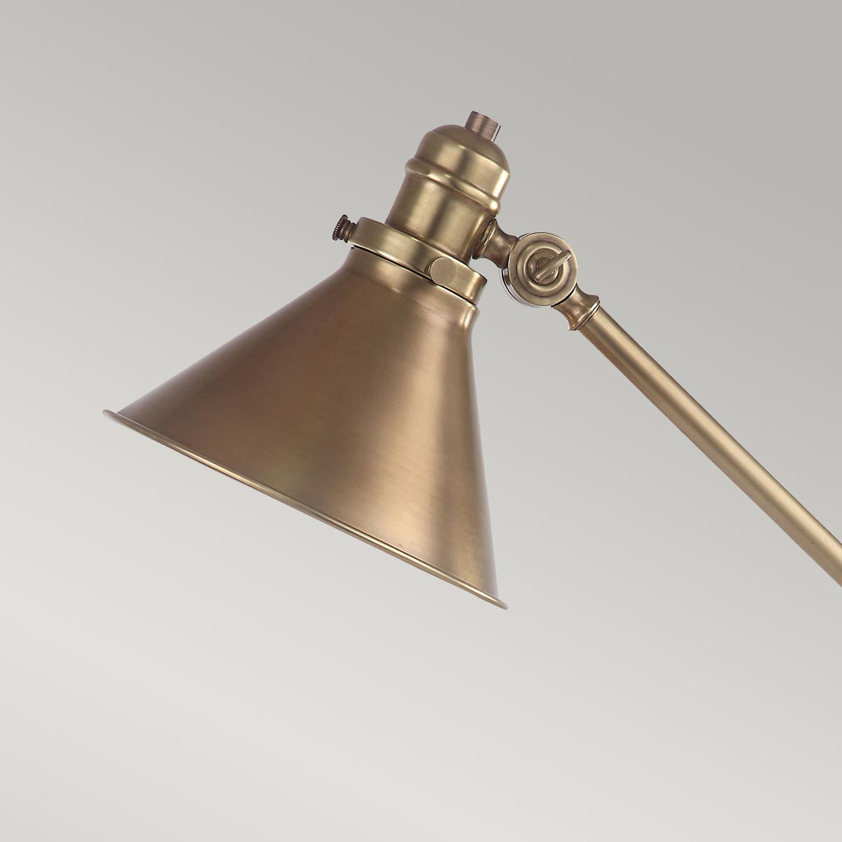 Elstead Lighting Provence 1 Light Table Lamp - Aged Brass-PV-TL-AB-5024005372400-Beaumonde