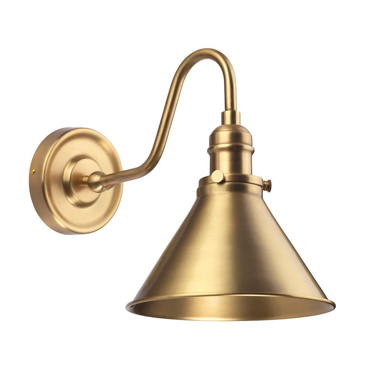 Elstead Lighting Provence 1 Light Wall Light - Aged Brass-PV1-AB-5024005390602-Beaumonde