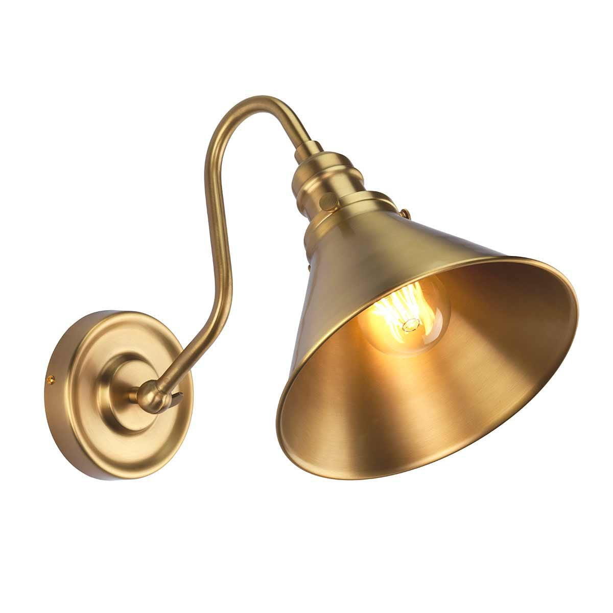 Elstead Lighting Provence 1 Light Wall Light - Aged Brass-PV1-AB-5024005390602-Beaumonde