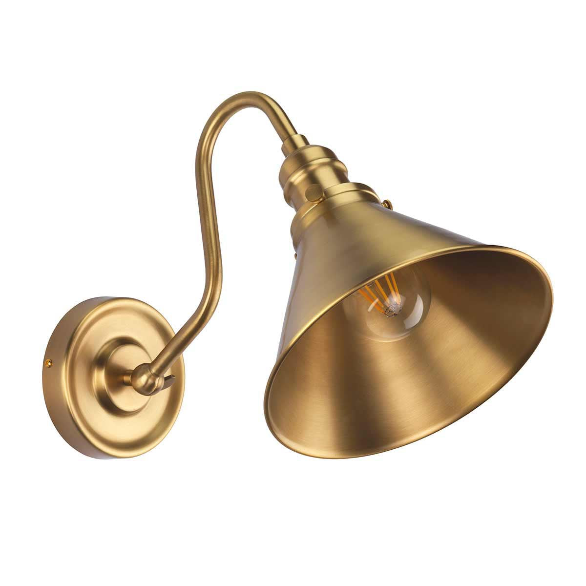 Elstead Lighting Provence 1 Light Wall Light - Aged Brass-PV1-AB-5024005390602-Beaumonde