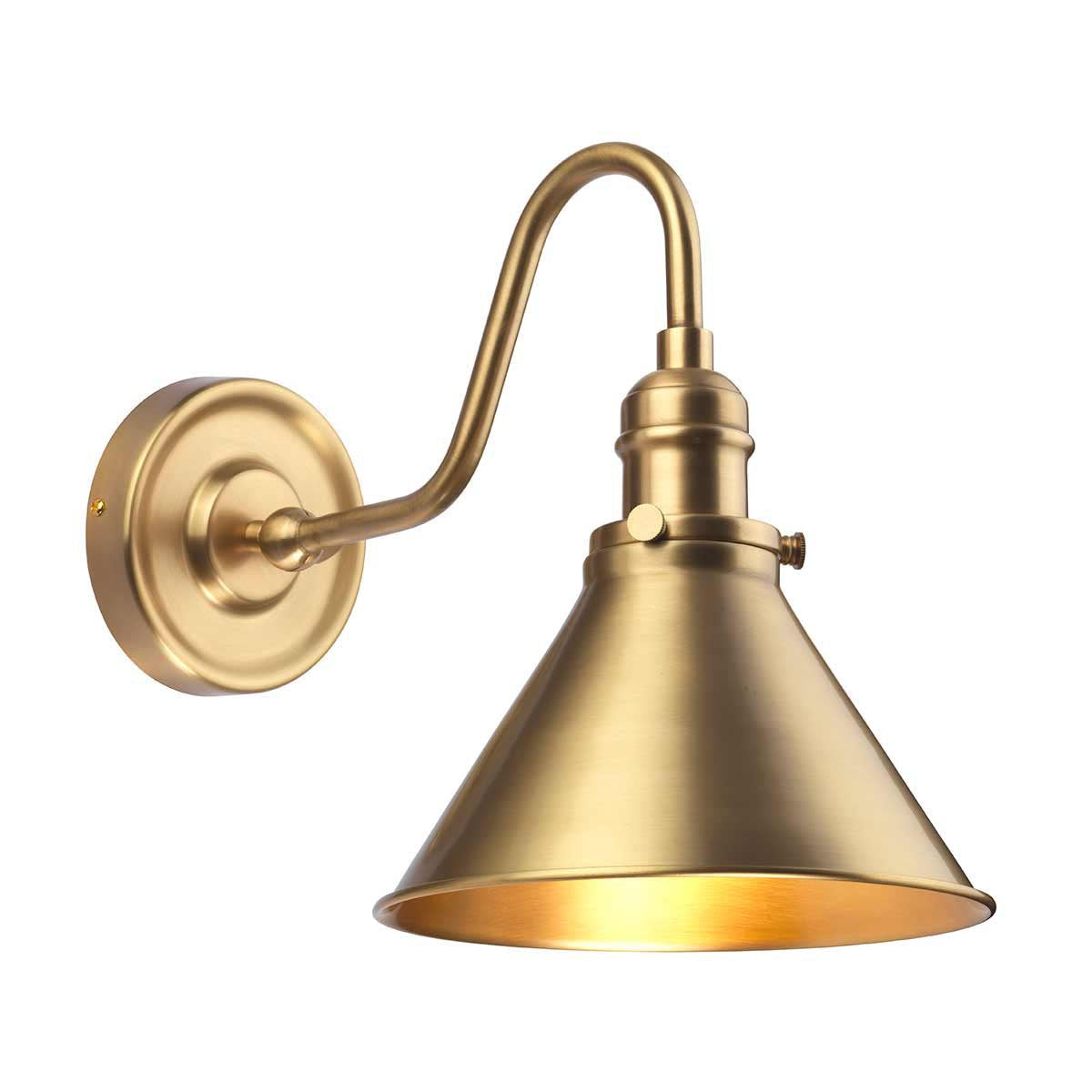Elstead Lighting Provence 1 Light Wall Light - Aged Brass-PV1-AB-5024005390602-Beaumonde