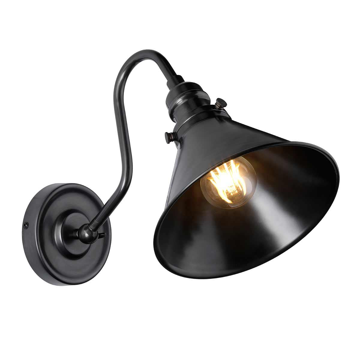 Elstead Lighting Provence 1 Light Wall Light - Old Bronze-PV1-OB-5024005390800-Beaumonde