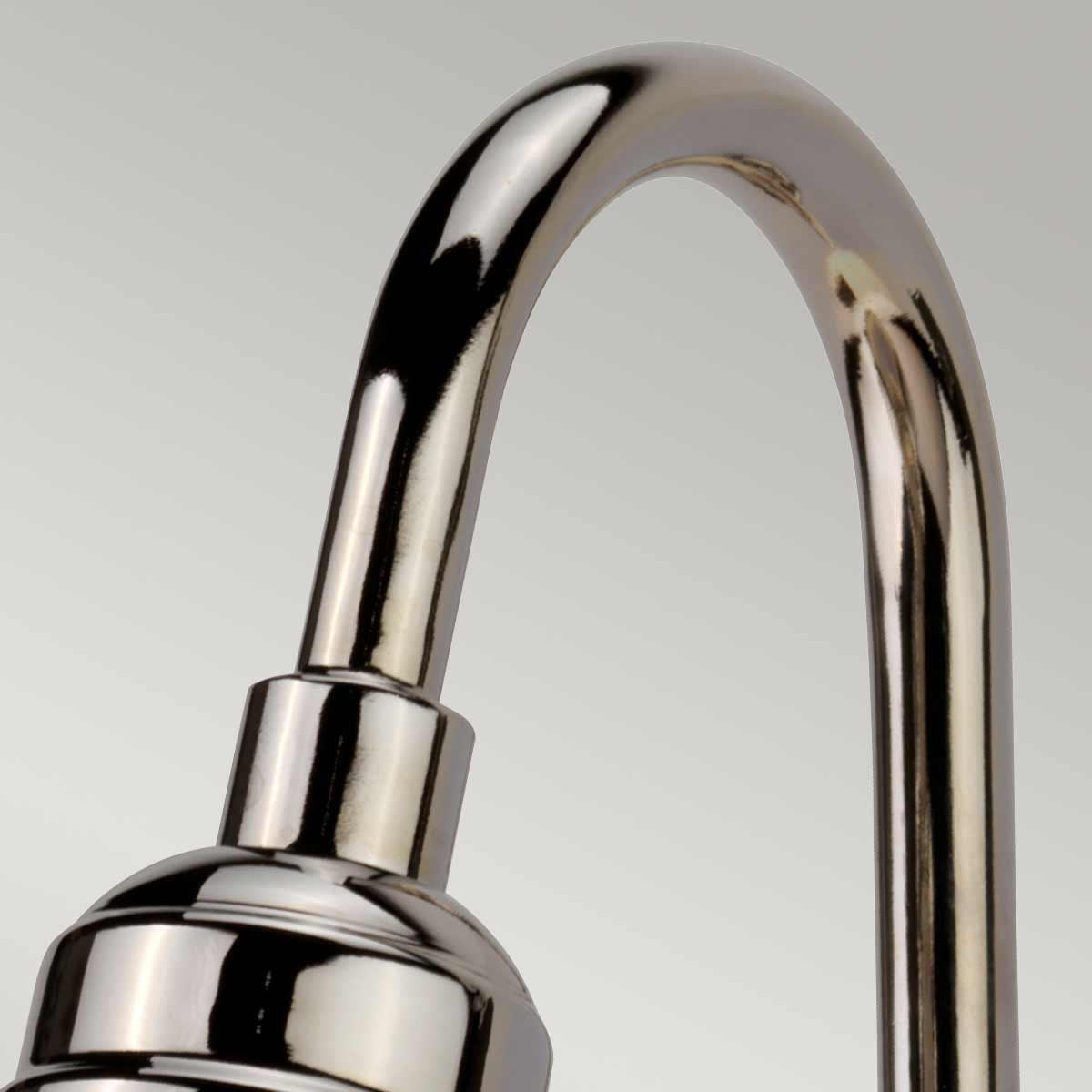 Elstead Lighting Provence 1 Light Wall Light - Polished Nickel-PV1-PN-5024005391302-Beaumonde