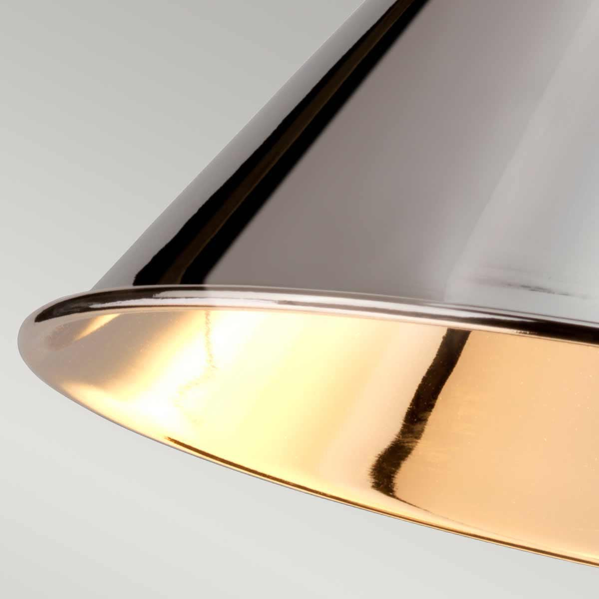 Elstead Lighting Provence 1 Light Wall Light - Polished Nickel-PV1-PN-5024005391302-Beaumonde