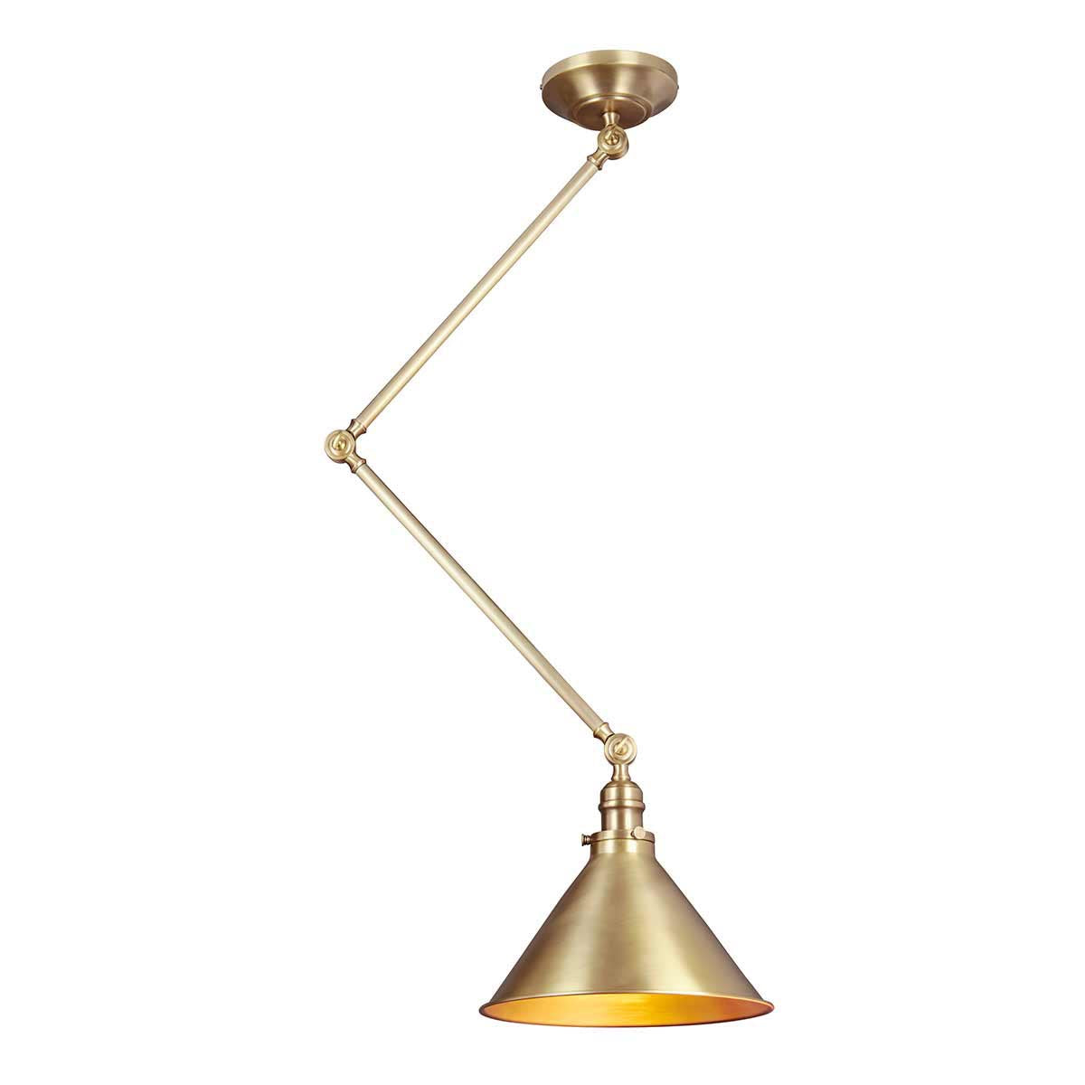 Elstead Lighting Provence 1 Light Wall Light/Pendant - Aged Brass-PV-GWP-AB-5024005270911-Beaumonde