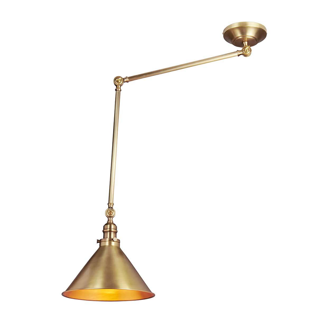 Elstead Lighting Provence 1 Light Wall Light/Pendant - Aged Brass-PV-GWP-AB-5024005270911-Beaumonde