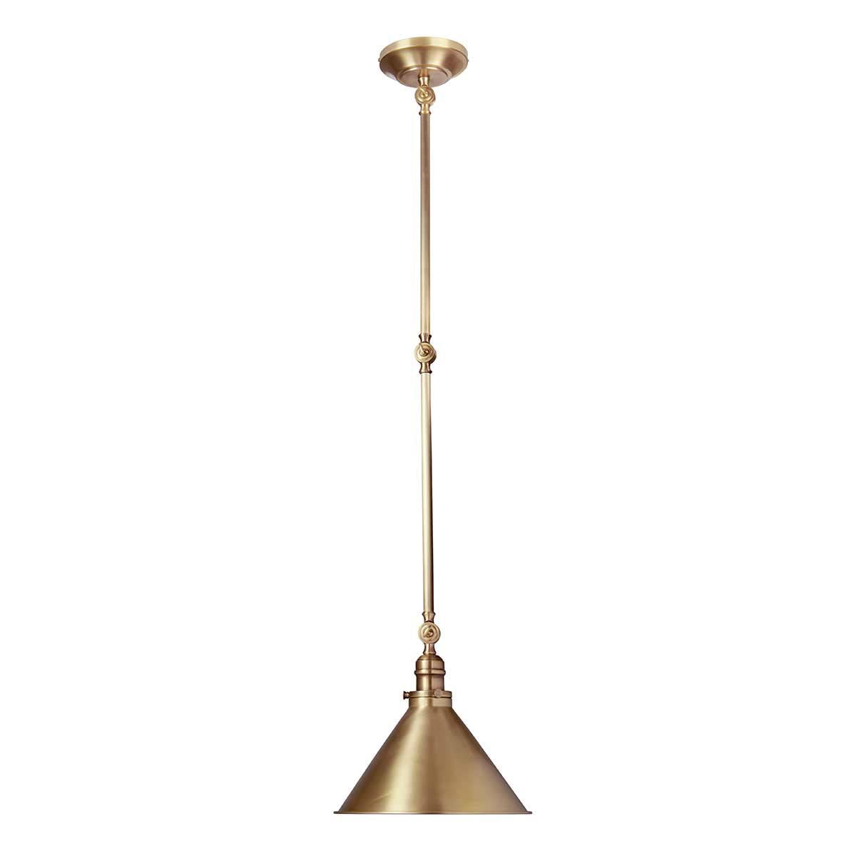 Elstead Lighting Provence 1 Light Wall Light/Pendant - Aged Brass-PV-GWP-AB-5024005270911-Beaumonde