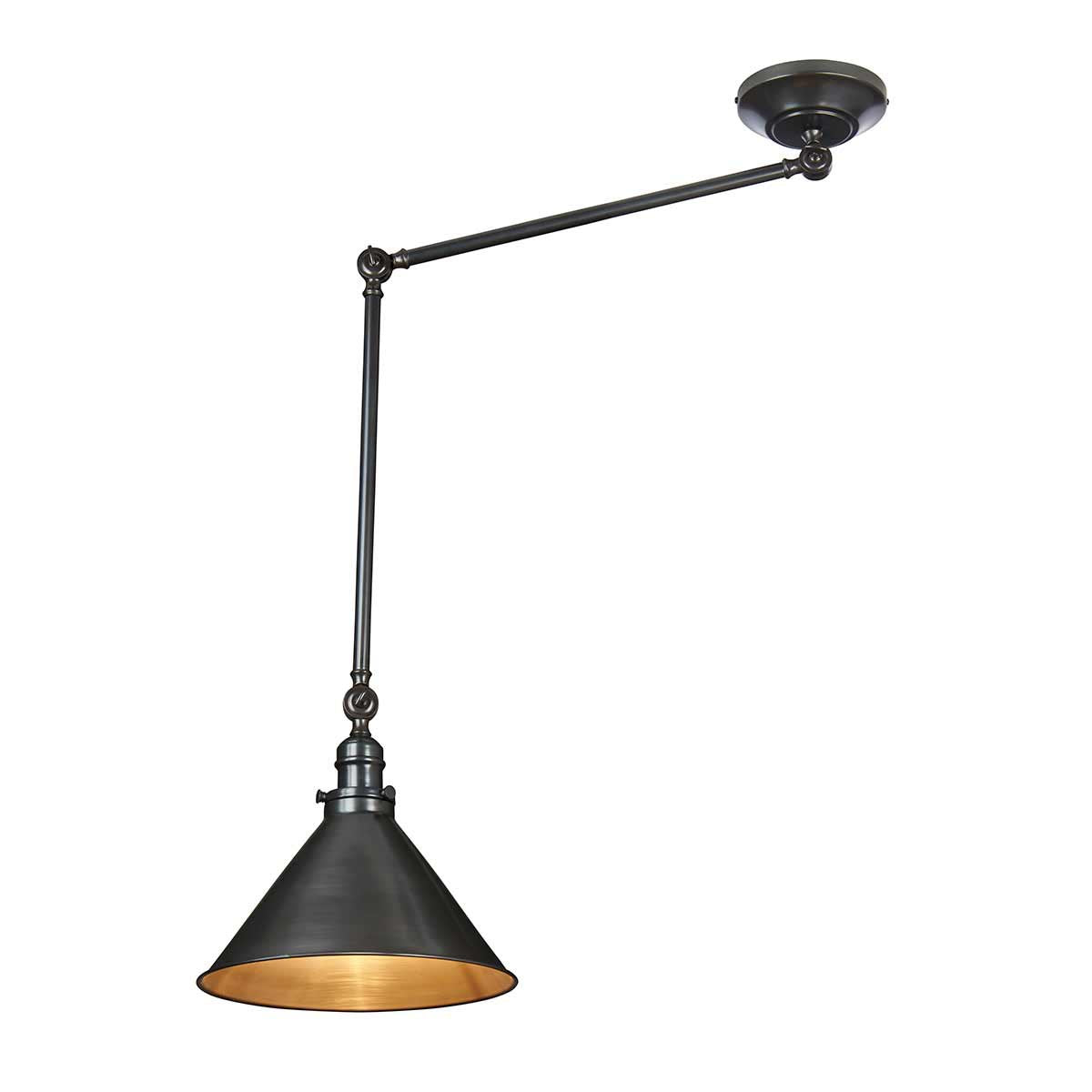 Elstead Lighting Provence 1 Light Wall Light/Pendant - Old Bronze-PV-GWP-OB-5024005271215-Beaumonde