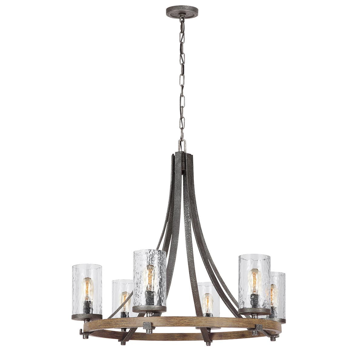 Elstead Lighting Quintesse Angelo 6 Light Chandelier-QN-ANGELO6-5024005388715-Beaumonde