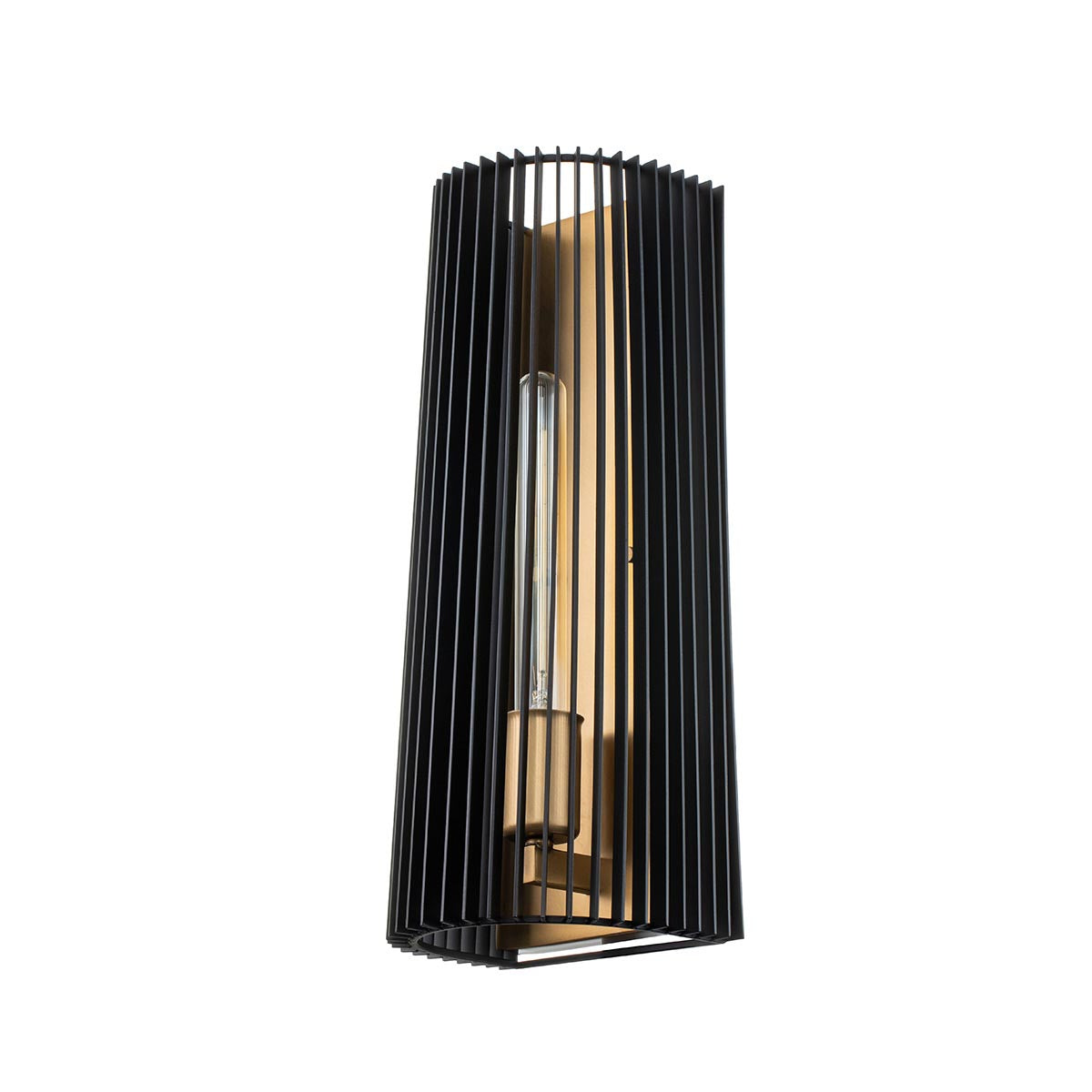 Elstead Lighting Quintesse Linara 1 Light Wall Light-QN-LINARA1-BK-5024005586616-Beaumonde