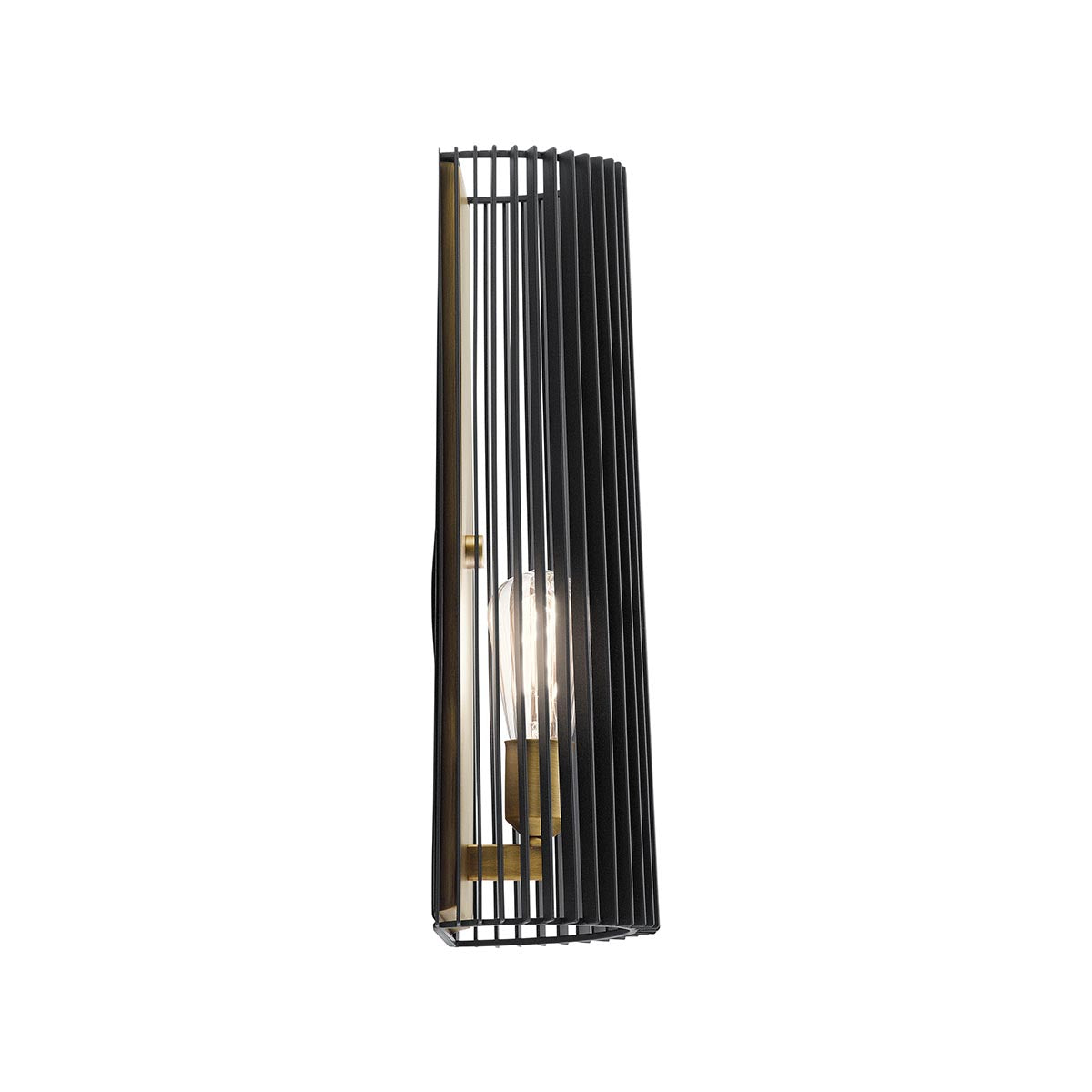 Elstead Lighting Quintesse Linara 1 Light Wall Light-QN-LINARA1-BK-5024005586616-Beaumonde
