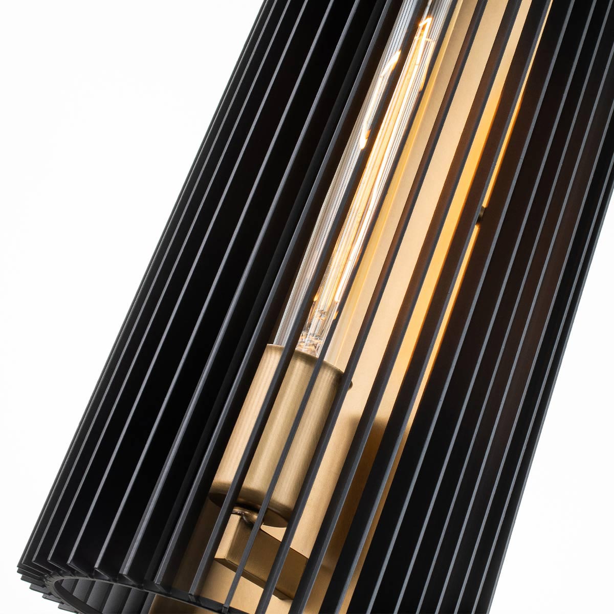 Elstead Lighting Quintesse Linara 1 Light Wall Light-QN-LINARA1-BK-5024005586616-Beaumonde