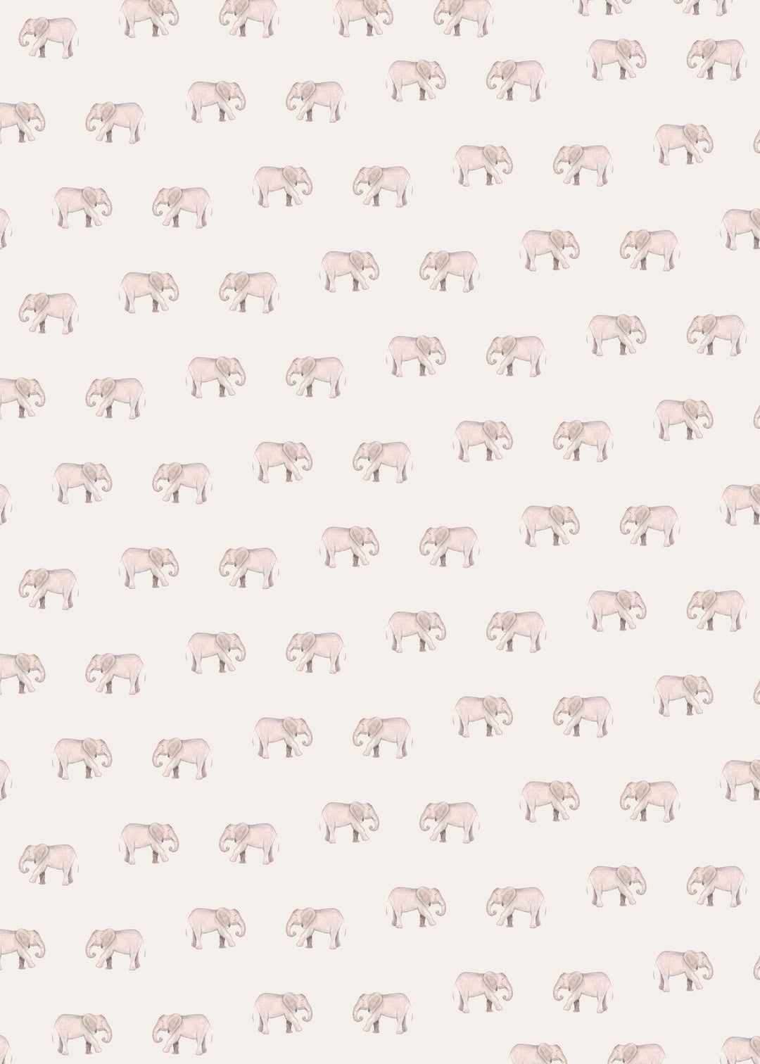 Safari Elephant Wallpaper Mural