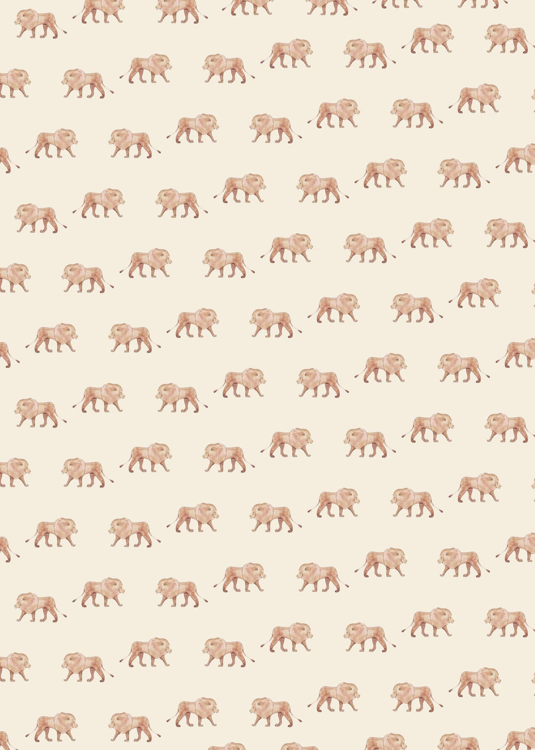 Safari King Wallpaper Mural