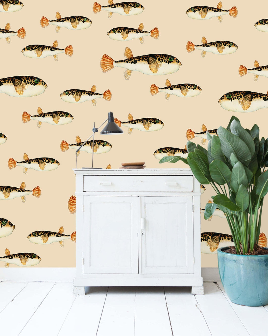 Follow My Fin Wallpaper Mural