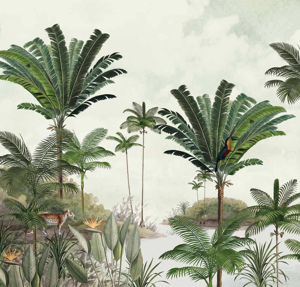 Rainforest Wallpaper Mural