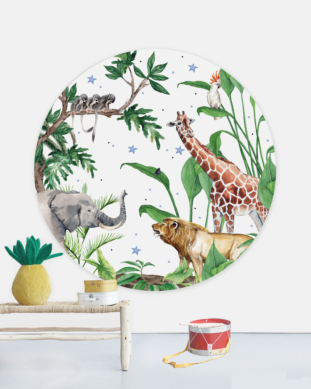 Chantal Bles Josh Wallpaper Circle Mural