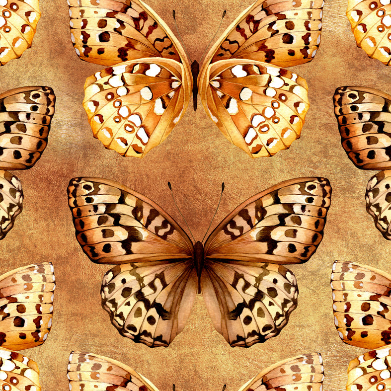 Golden Papilio Wallpaper