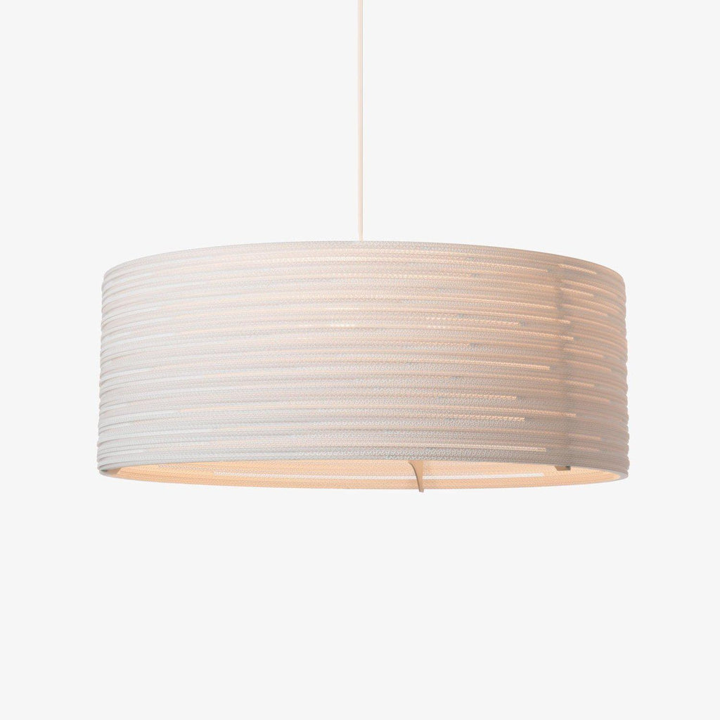 Graypants Scraplights Drum 36 Pendant Lamp - White-Beaumonde