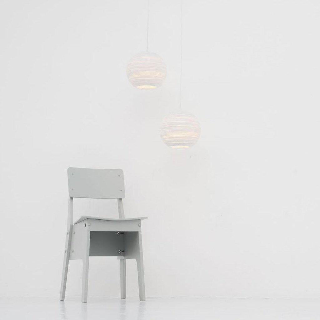 Graypants Scraplights Moon 10 Pendant Lamp - White-Beaumonde