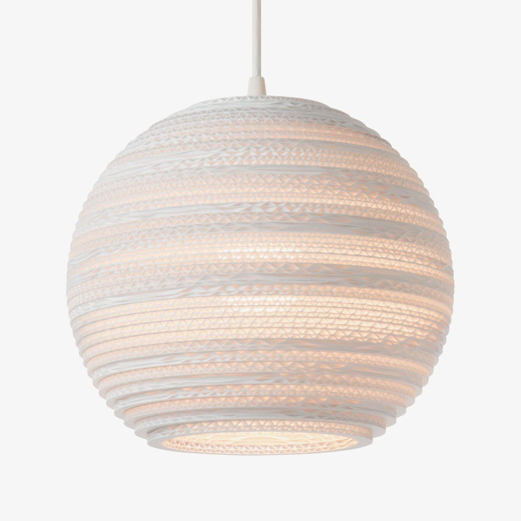 Graypants Scraplights Moon 10 Pendant Lamp - White-Beaumonde