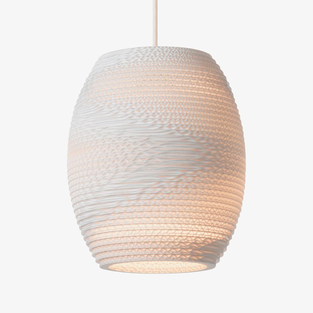 Graypants Scraplights Oliv Pendant Lamp - White-Beaumonde