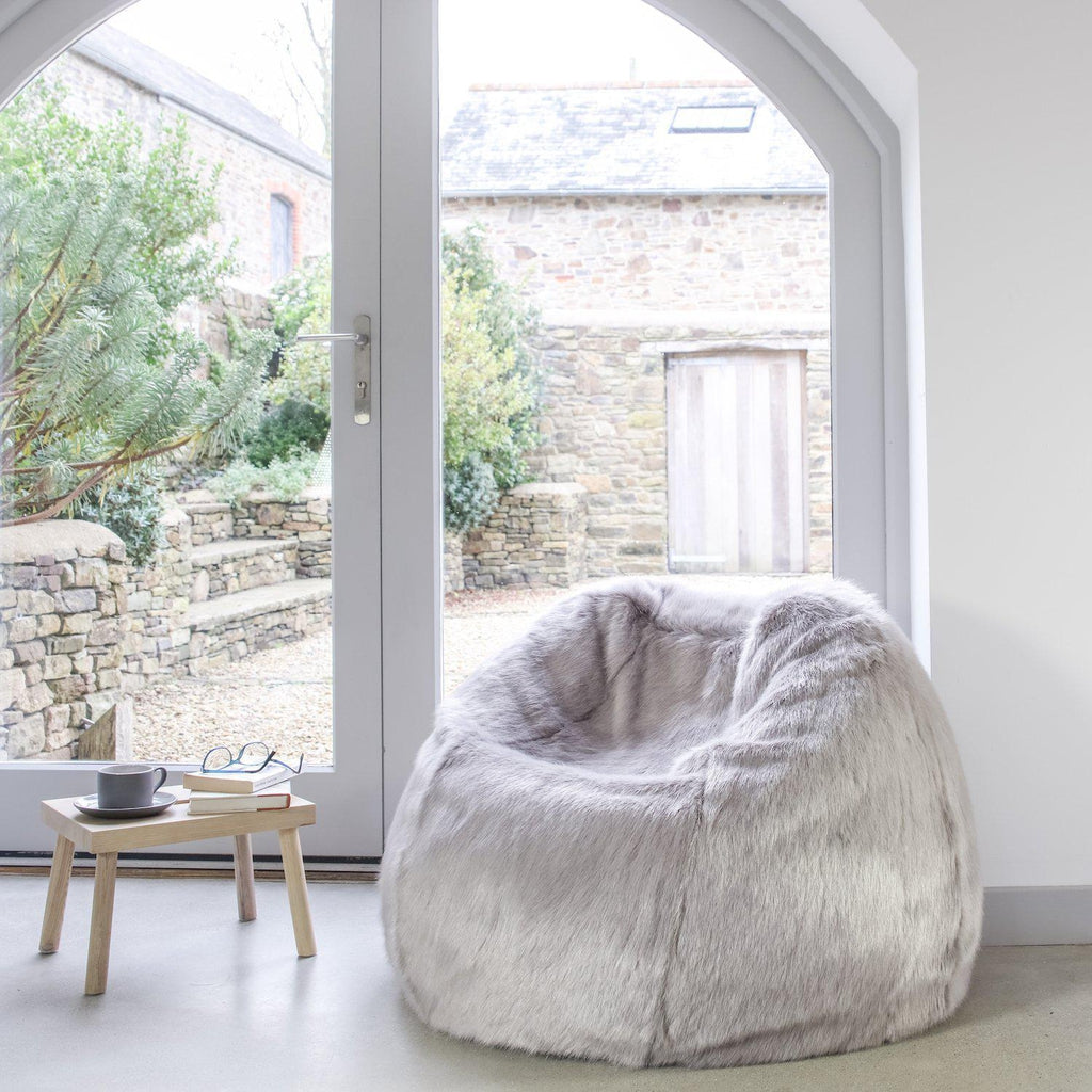 Helen Moore Giant Beanbag Chair - Lady Grey-Beaumonde