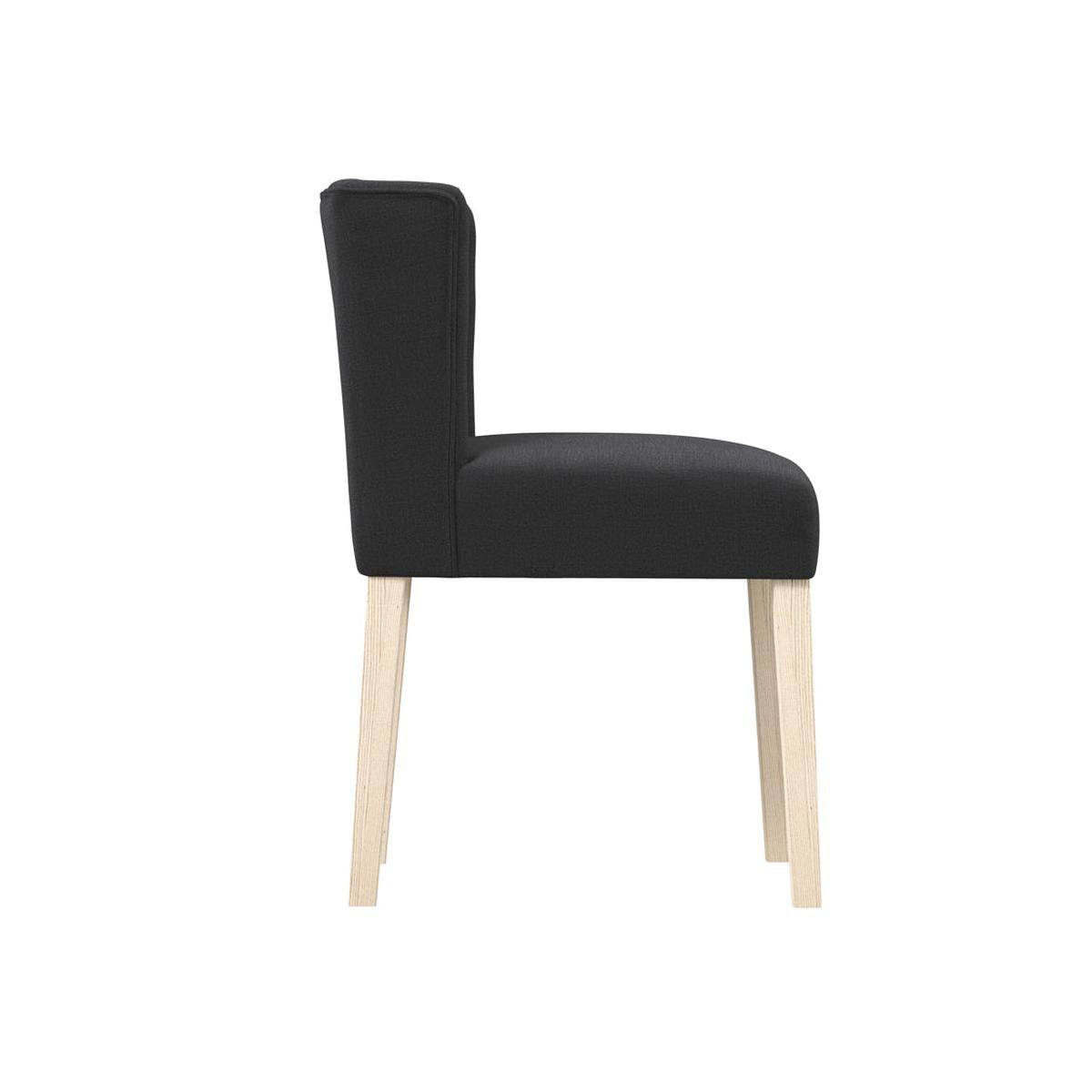 HO+ME Addison Winged Dining Chair In Anthracite Grey-Beaumonde